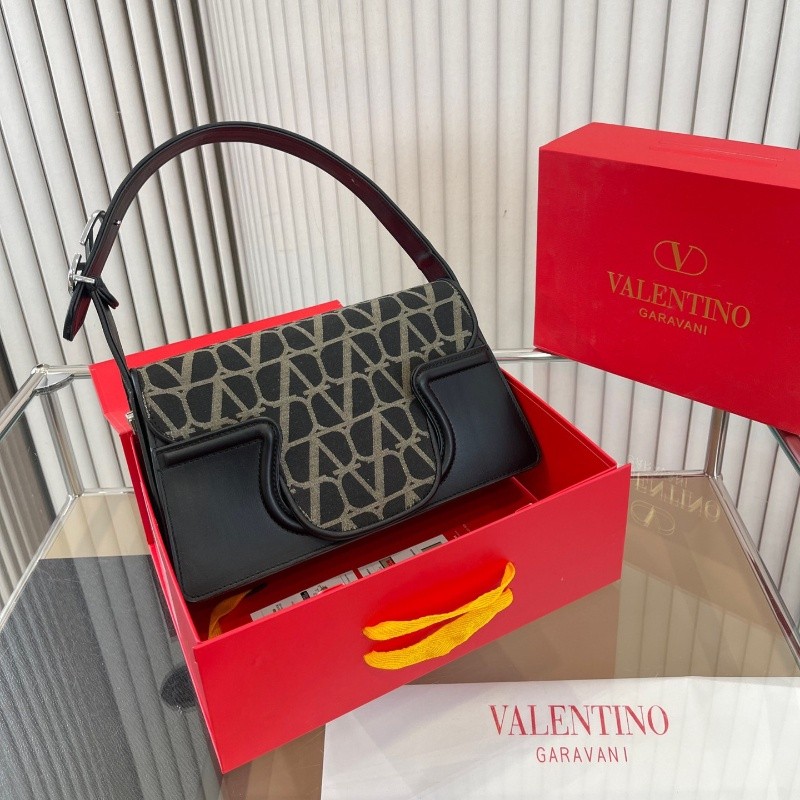 New Counter ORI original (With Box) Valentino Vintage Underarm Bag Women's Handbag Fashion Casual Sh
