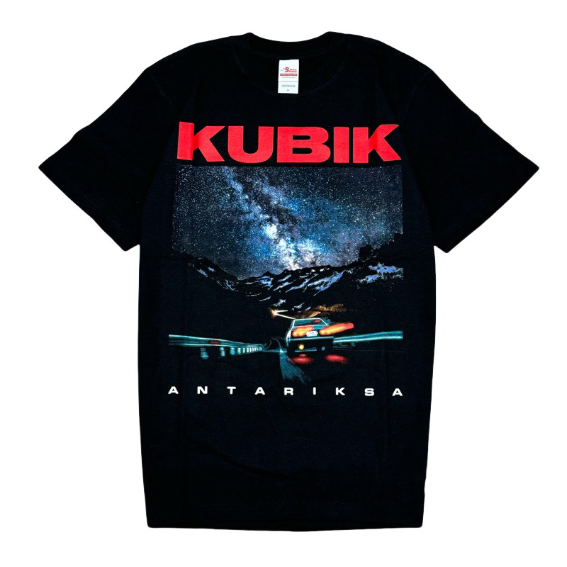 Kaos Kubik - Antariksa Tshirt - Black | Original Merchandise T-shirt