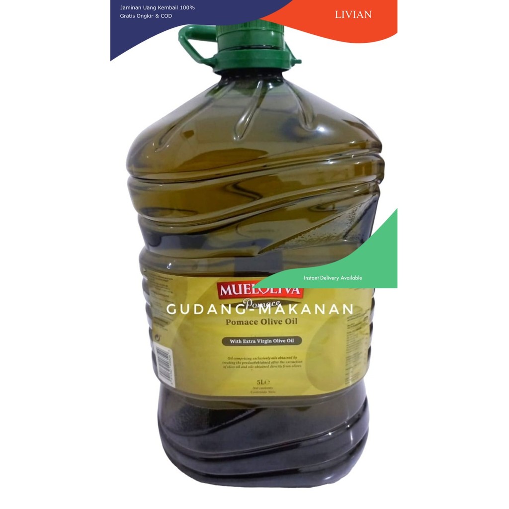 lv MUELOLIVA - Pomace Olive Oil 5 Liter