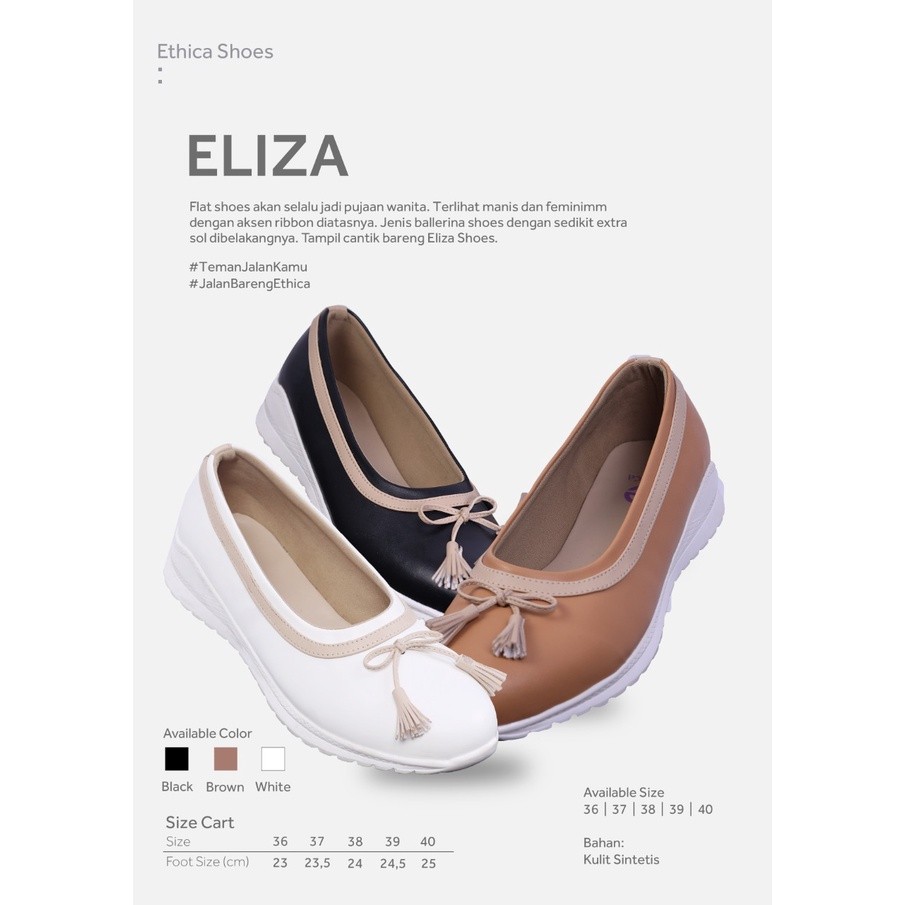 ETHICA Sepatu Flat Shoes Wanita Eliza