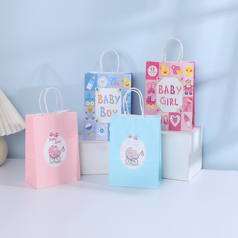 

Paper Bag Gift Cute / Paperbag Hadiah Tulisan Baby Boy Girl (15 x 8 x 21Cm) - GG0406