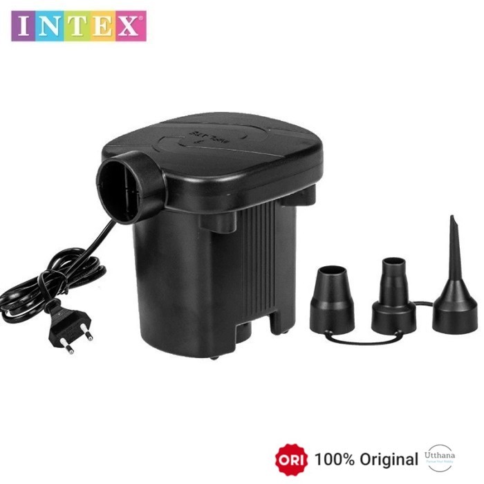 Intex 78109 Pompa Angin Elektrik Listrik Kasur Kolam Sofa Angin GR-109