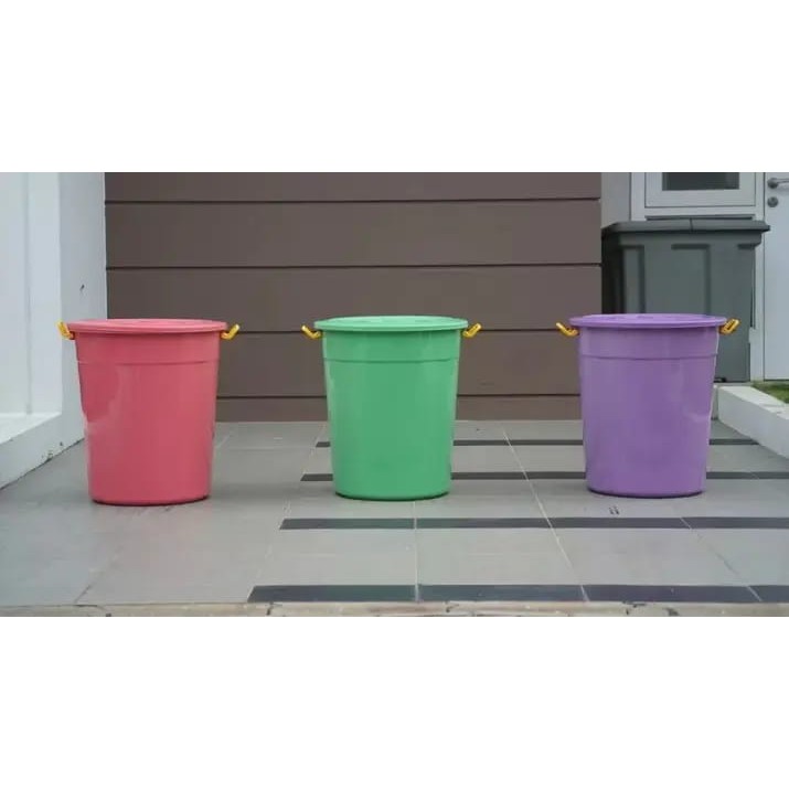 EMBER PLASTIK JUMBO 80 LITER WARNA | TONG 80 LITER WARNA