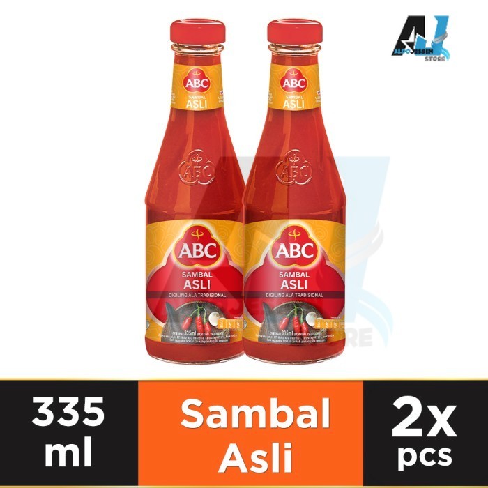 

AJS ABC Saus Sambal Asli 335 ml - Twin Pack Al1546f