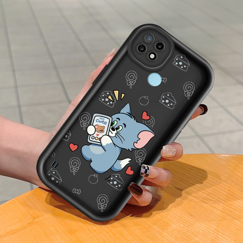 For Realme C21 Softcase Phone Case Casing Soft Kesing Sofcase Hp Kartun Cat 3037 Mmelindungi Cassing