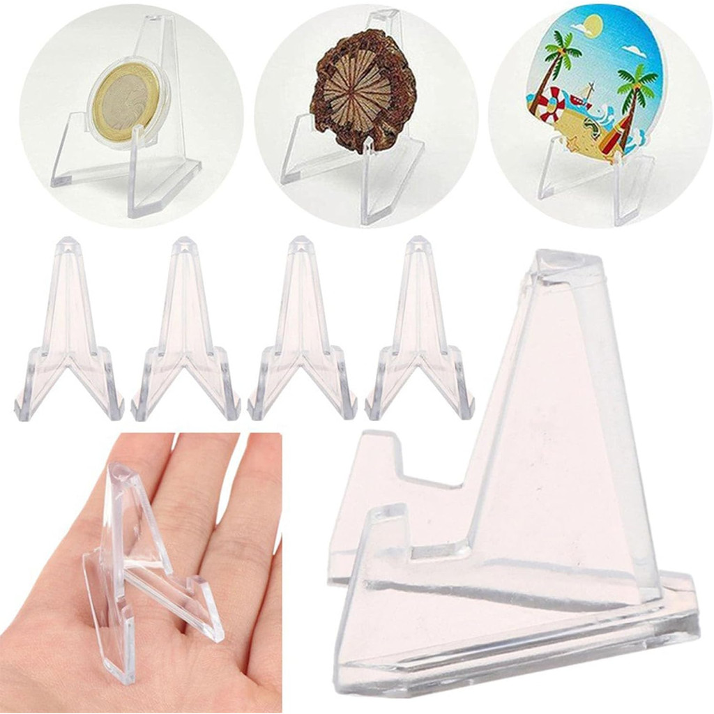 

‼️COD‼️ RVOSTR TEBI Display Stand Acrylic Challenge Coin Holder 58mm 10 PCS - TB58‼️COD‼️