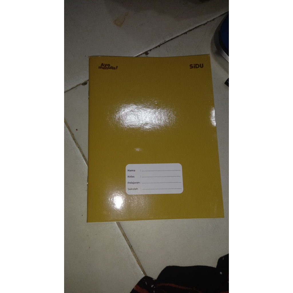

Buku tulis sidu 40 lembar