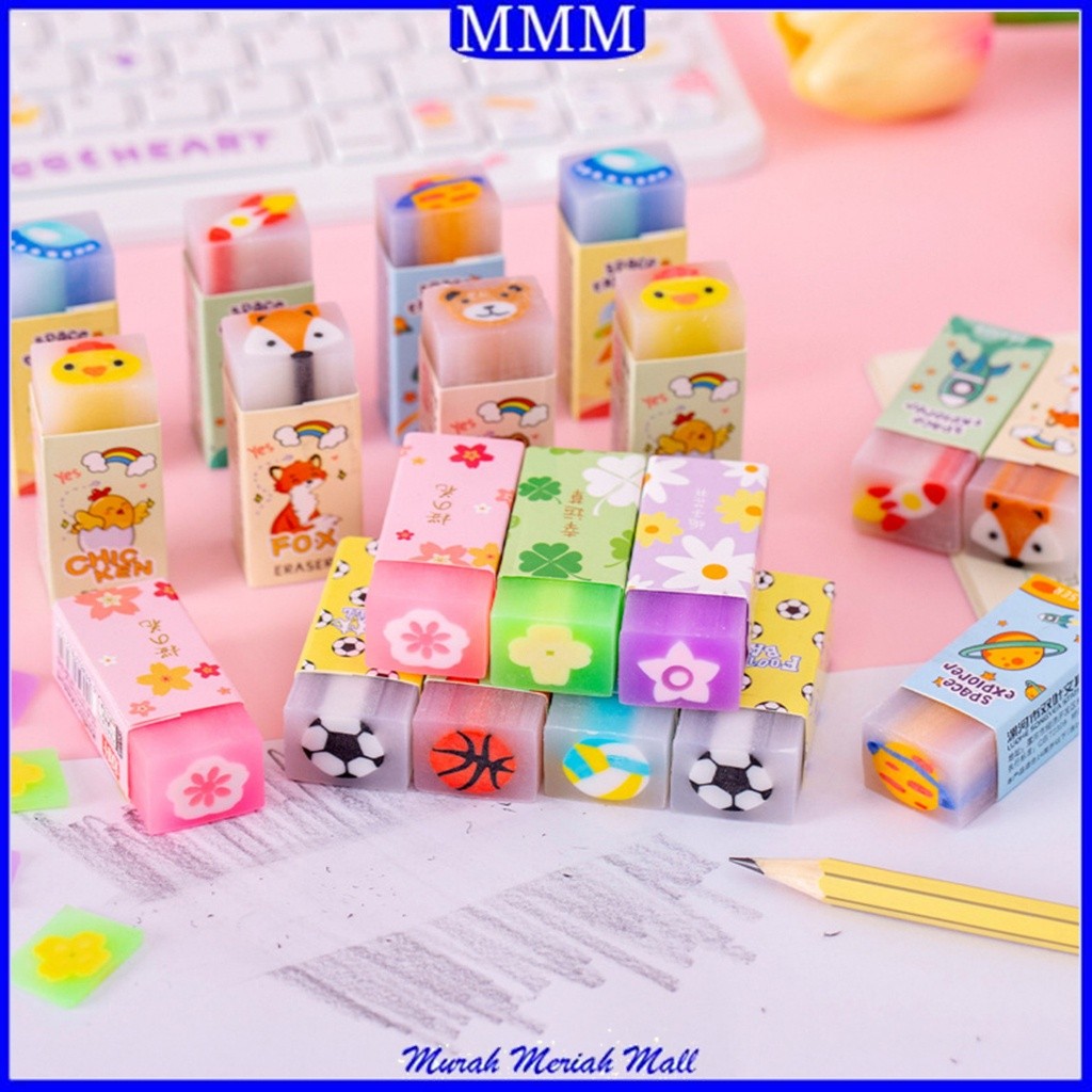 

MMM Penghapus Pensil Karakter Dinosaurus Eraser Penghapus Motif Buah Fruits Sweet Eraser Ocean Anak Sekolah Karakter Dino Hapusan Sekolah Korean Style