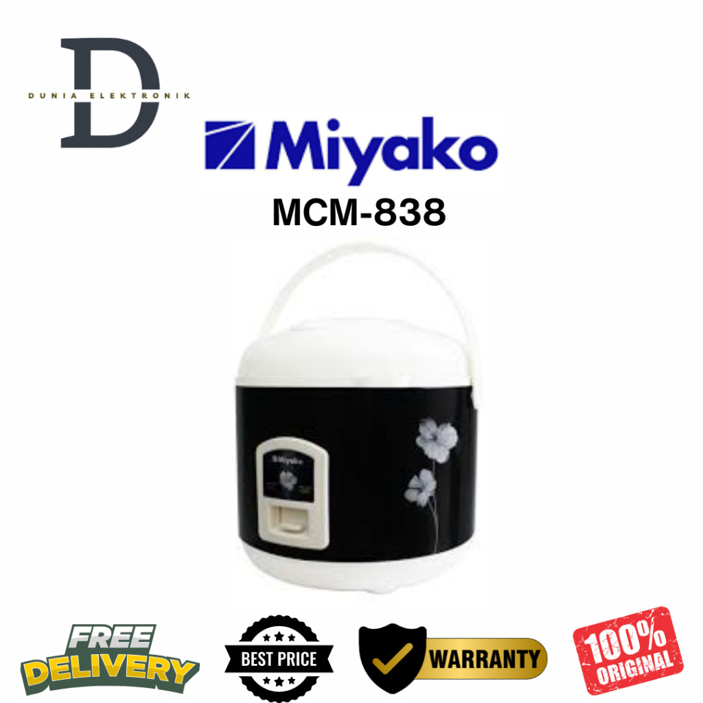 RICE COOKER MIYAKO - MCM 838 - 2.2 LITER
