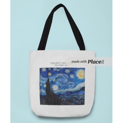 Tote bag Starry Vincent Van Gogh HKP17