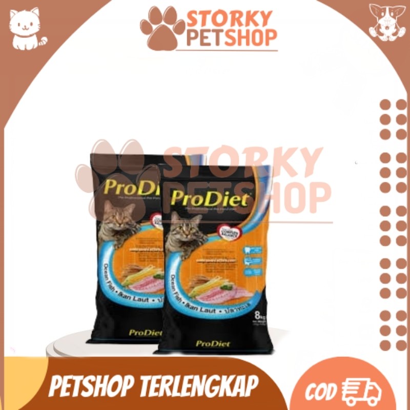 Makanan Kucing ProDiet Ocean Fish 8kg