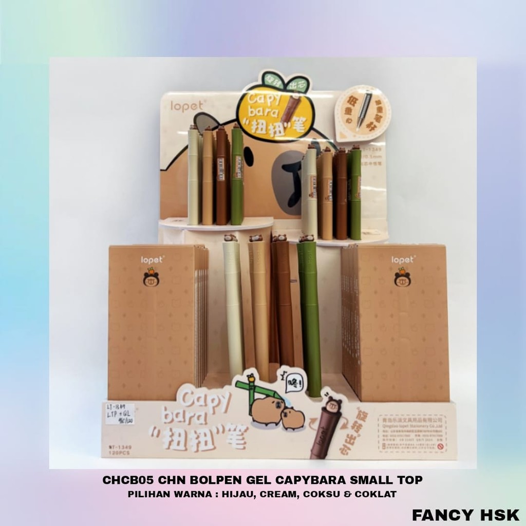 

CHN BOLPEN GEL CAPYBARA SMALL TOP CHCB05