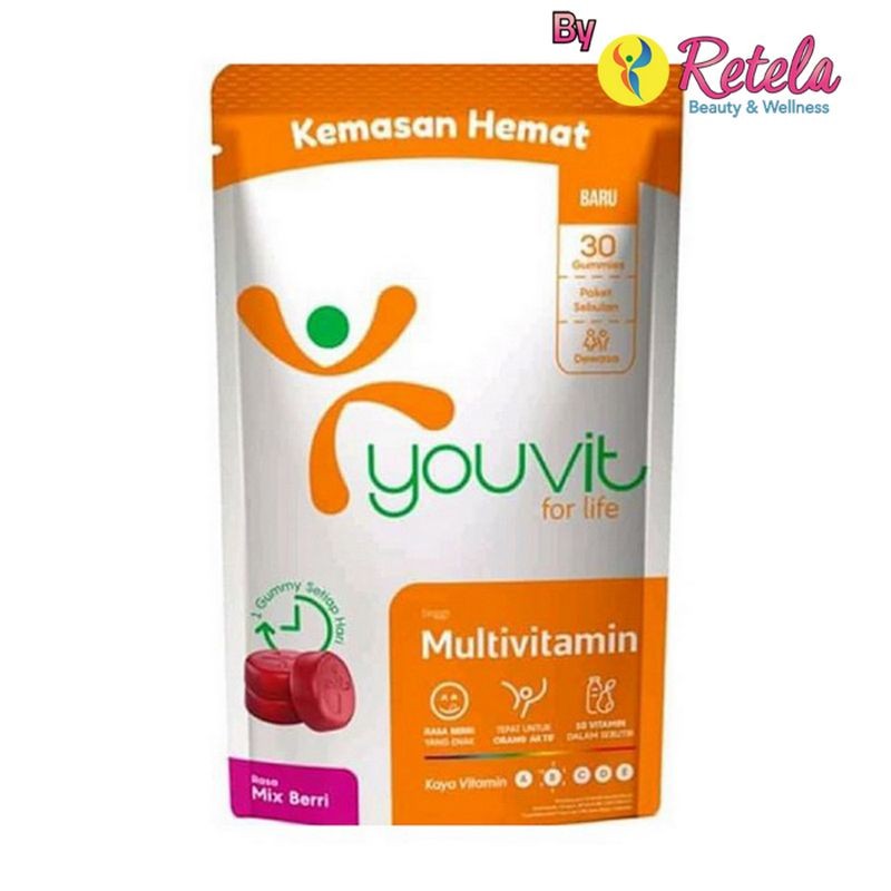 YOUVIT MULTIVITAMIN DEWASA 30`