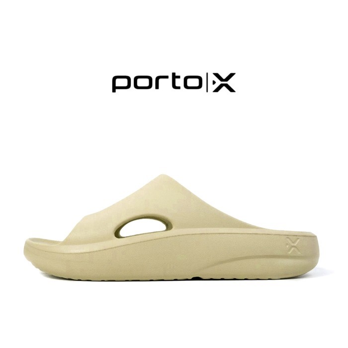 [New] Porto X Sandals - Verner Slides (Beige) - 41/42