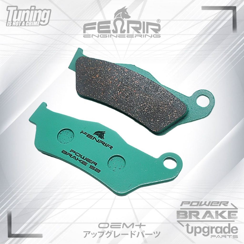 Kampas Rem Depan KTM Trail 250-500cc - Ceramic Fusion Fenrir Engineering Brake Pad Modificazone