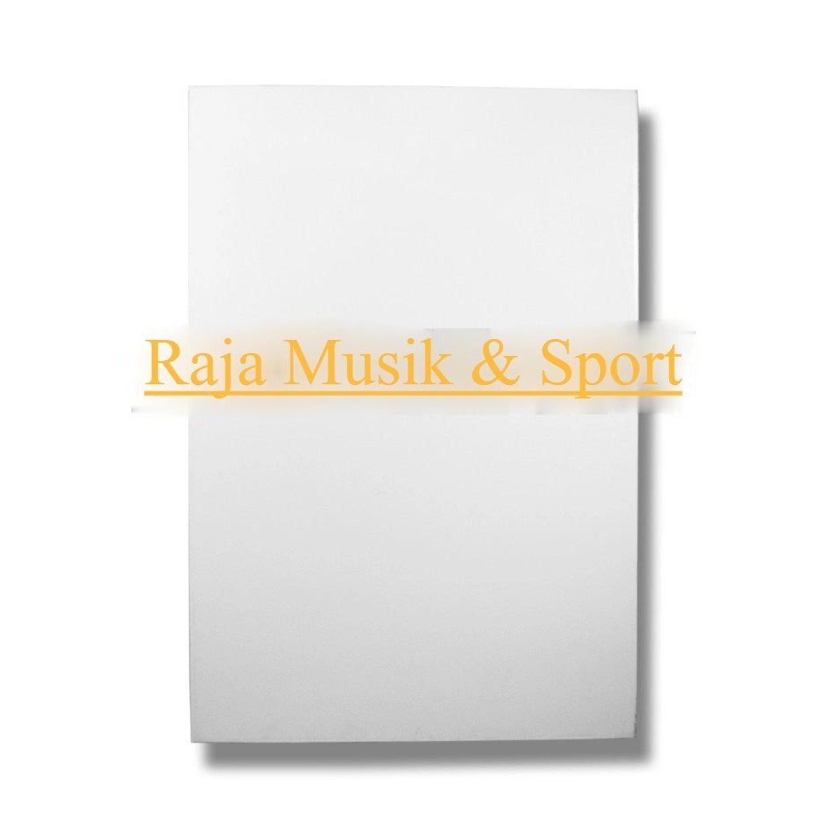 Bahan Pickguard gitar Putih - Hitam