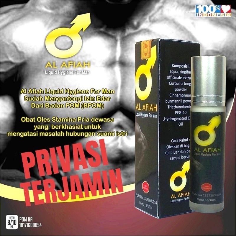 Al Afiah Hajar Jahanam BPOM obat kuat oles tahan lama (Privasi Terjaga)
