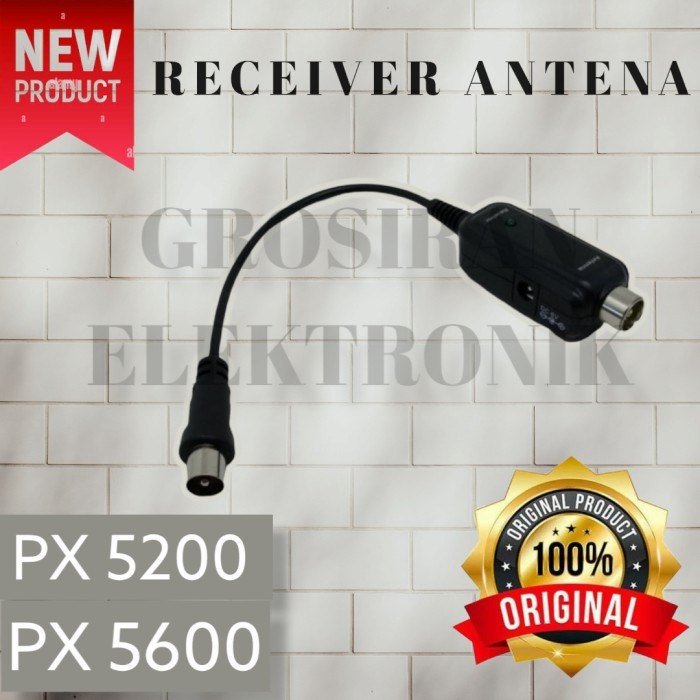 Anand RECEIVER ANTENA PX Antenna Tipe 5200 5600 - DC 6V MERAH