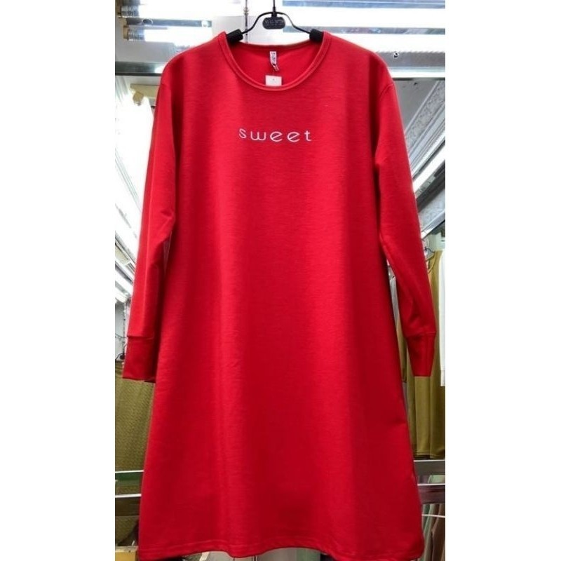 [SALE][HOT] KAOS TUNIK JUMBO KOREA PREMIUM IMPORT/TUNIK OVERSIZED/BAJU IBU-IBU JUMBO/KAOS PANJANG WA