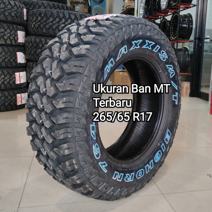 Ban Maxxis Bighorn MT 764 265 65 R17 Ring 17  Ban Off road untuk Mobil  Hilux Fortuner Pajero Navara