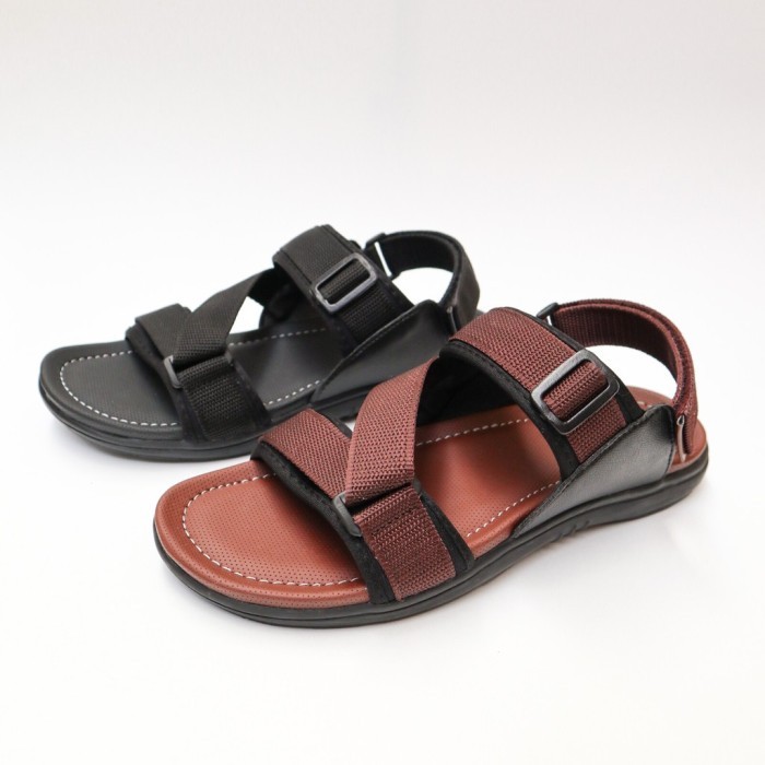 ✨TERLARIS - Kingman Sandal Gunung Pria Wanita Doha - Coklat, 40