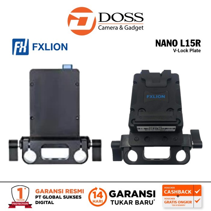 FXLion Nano L15R Angle Adjustable Mini V-Lock Plate