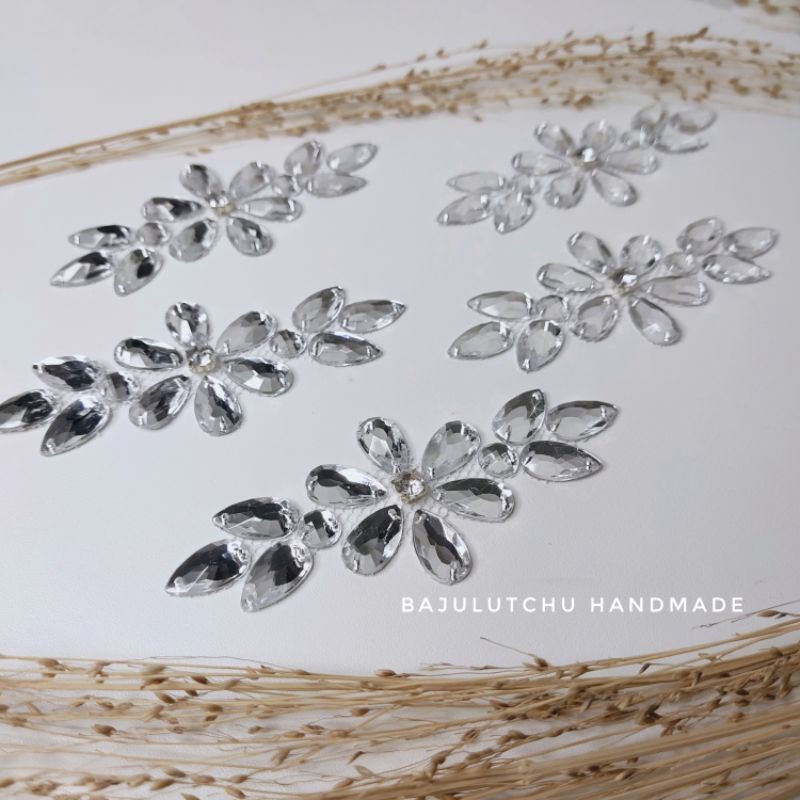 PB - Payet diamond rangkai sedang hijab belt