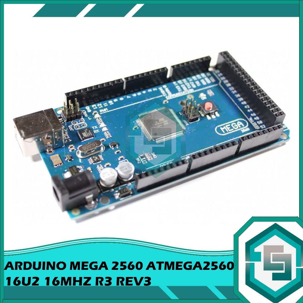 Arduino MEGA 2560 R3 REV3 ATmega2560 + ATmega16U2 – Compatible Board 16MHz