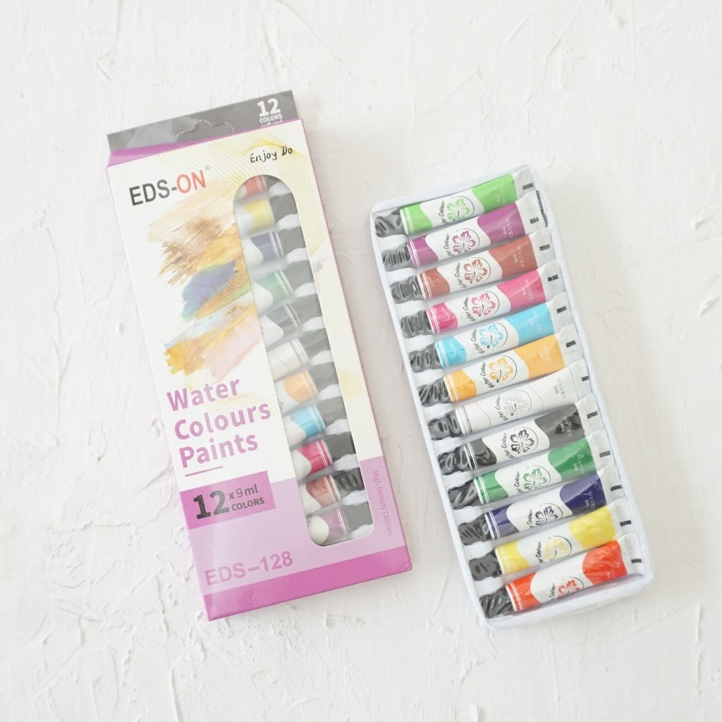 

CAT LUKIS / CAT AIR ISI 12 WARNA 9 ML / CAT AKRILIK 9 ML