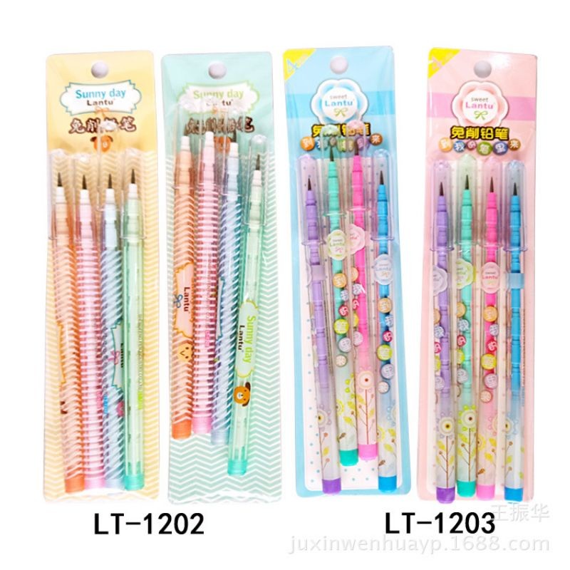 

Dalingshop Pensil Lantu Sunny Day Animal 1 pack isi 4 bh