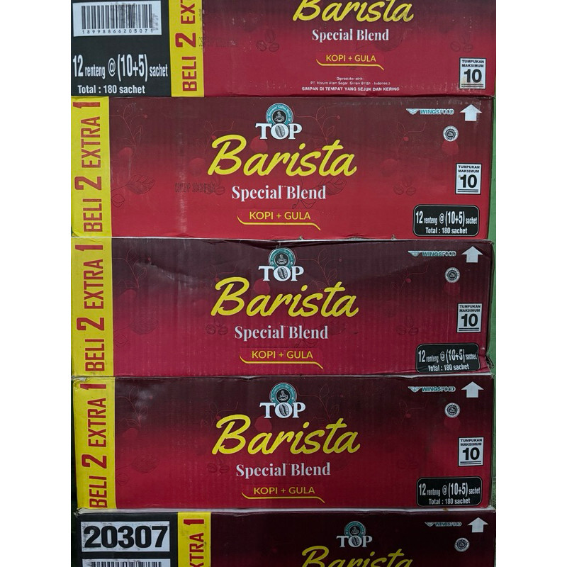 

new sale 1 Karton Top Coffee Barista 180 Sachet