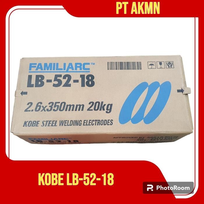 KOBE LB-52-18 LB5218 | AWS E7018 | Kawat Las Familiarc | pack 5 kg - 2,6mm