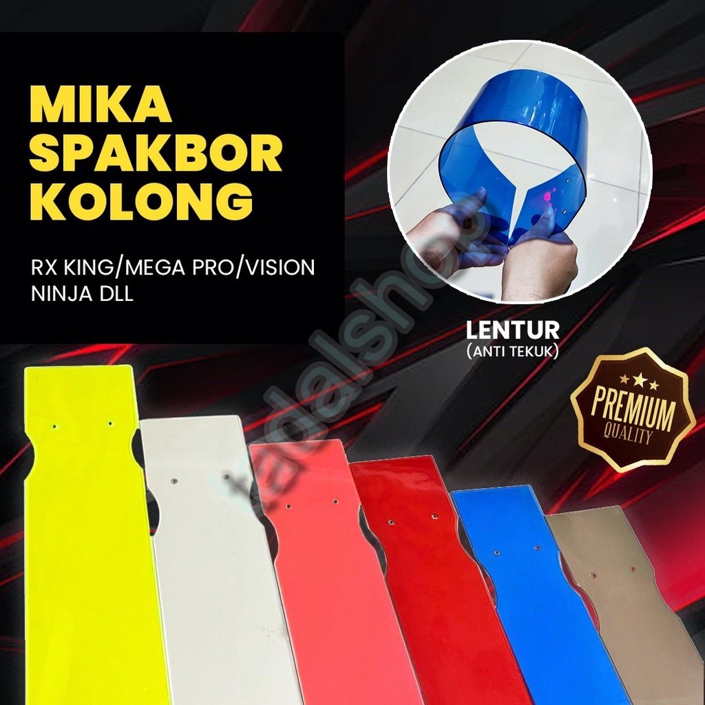 BERMUTU MIKA SPAKBOR KOLONG RX KING/MIKA SPAKBOR KOLONG VARIASI/ ANTI TEKUK/ GL/MEGA