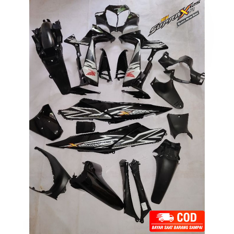 COVER BODY SET BODY BODI SUPRA BATMAN X125 KARBU SUPRA X125 NEW BATMAN HALUS SET KASAR HONDA SUPRA X