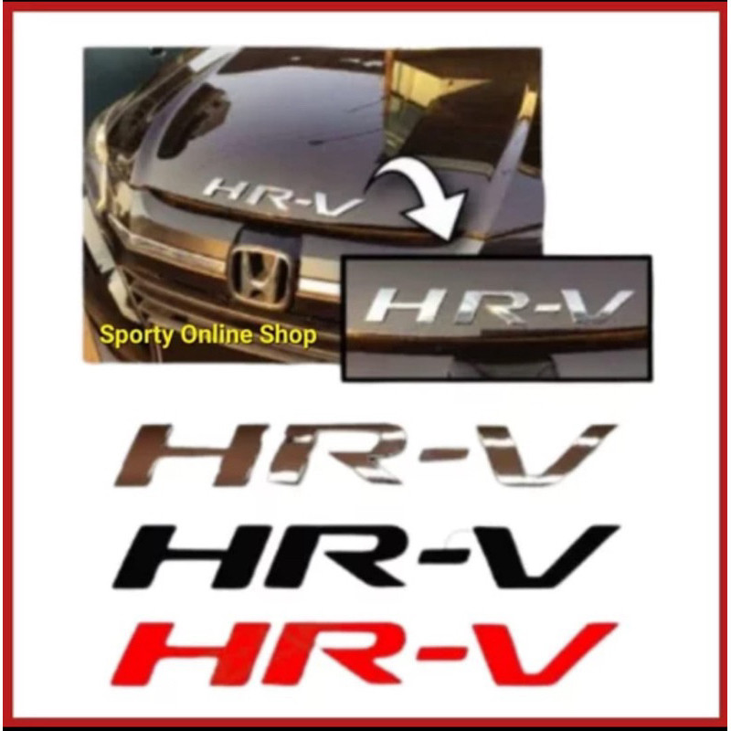 Emblem Kap Mesin Mobil | Eksterior Variasi Mobil | Kap Mesin HRV