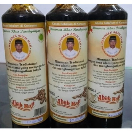 

Bandrek Abah Asli Ciwidey Halal Minuman Khas Parahyangan Isi @750ml