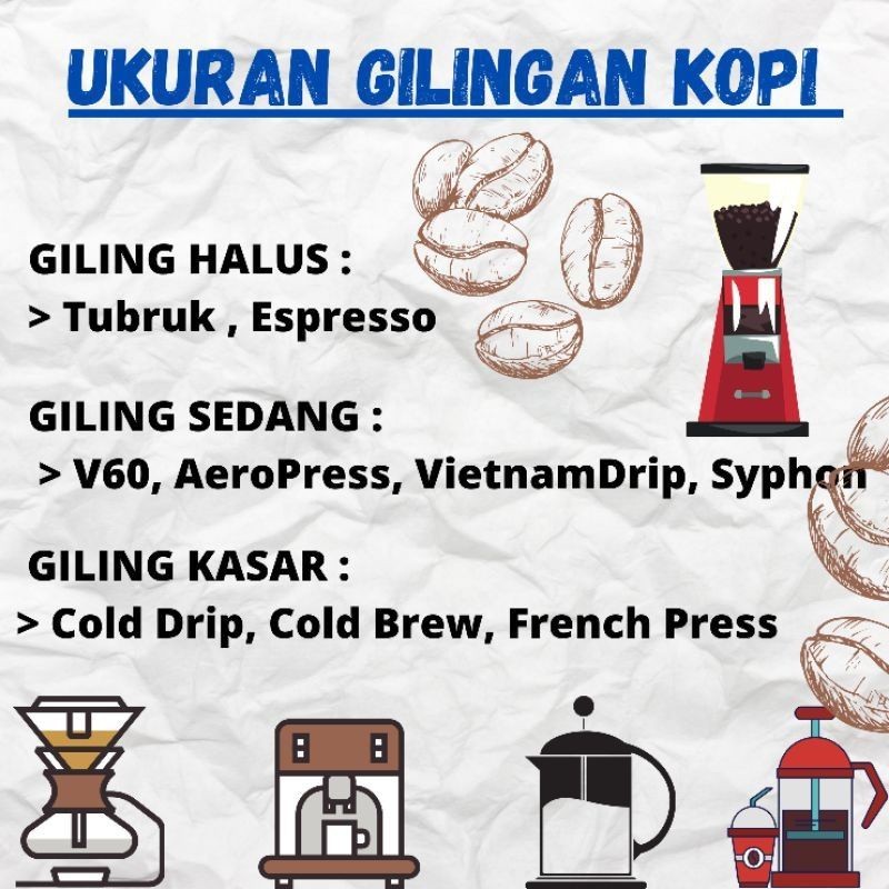 

JAMIN MURAH !!!Kopi Robusta Java 500Gr Bisa Pilih Biji Atau Bubuk(BISA LANGSUNG ORDER)