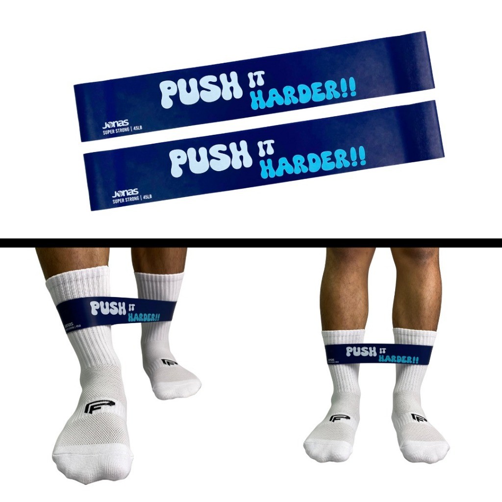 Jonas Resistance Bands Karet Elastis Alat Untuk Olahraga Latihan Kaki Yoga Sepakbola Futsal