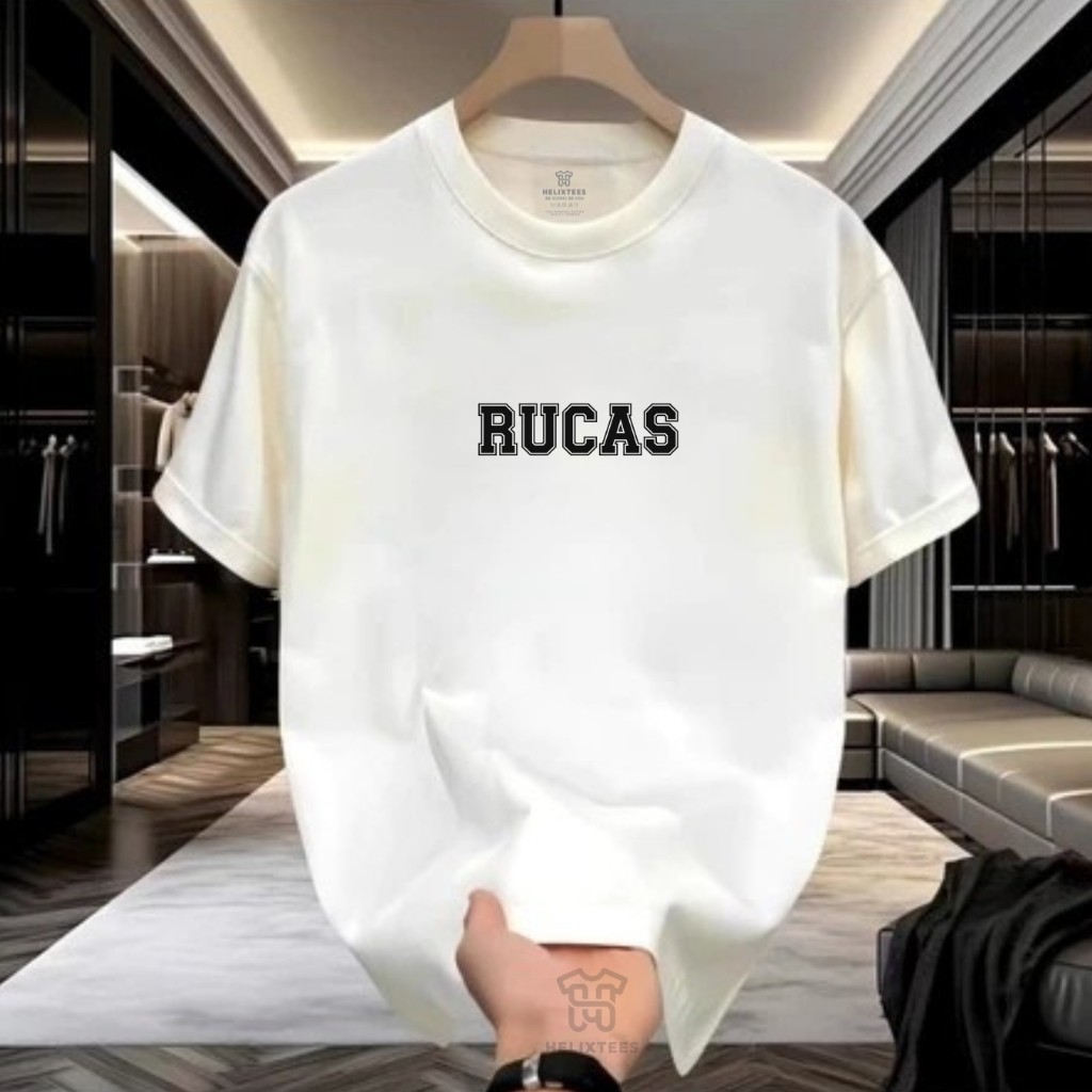[ORIGINAL 100%] Baju Kaos Distro Rucas Tshirt Lengan Pendek Premium Quality Kaos Original Cotton 20s