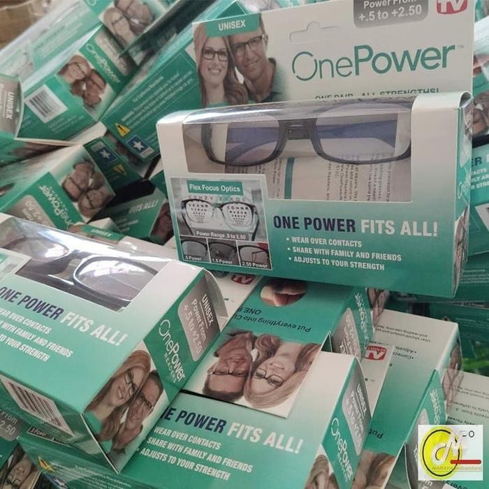 KACAMATA Baca Autofocus ONE POWER Kemasan DUS