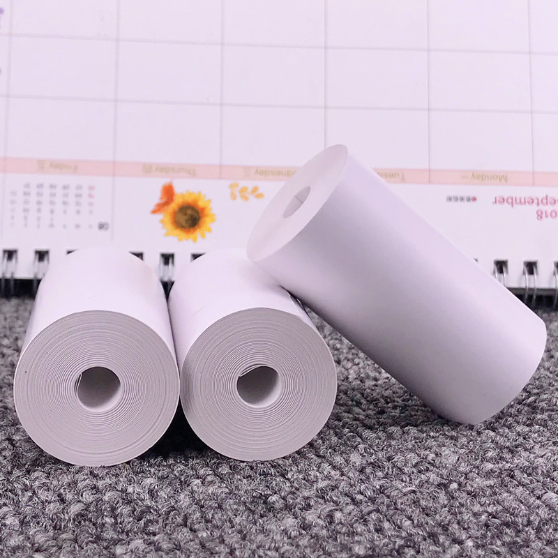 

Roll Paper Sheets Thermal Paper Print Paper 55x30mm Thermal Printer White Paper High Quality Color Copy Paper Office Stationer