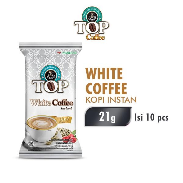 

BARU Top White Coffee Kopi Instan 21 gr x 10 pcs