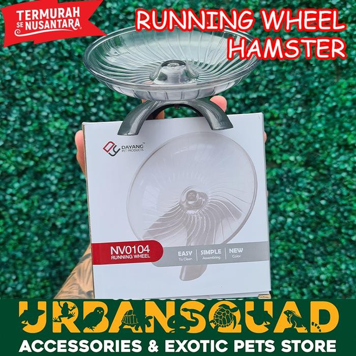 DAYANG RUNNING WHEEL HAMSTER WHEEL MAINAN HAMSTER [terlaris]