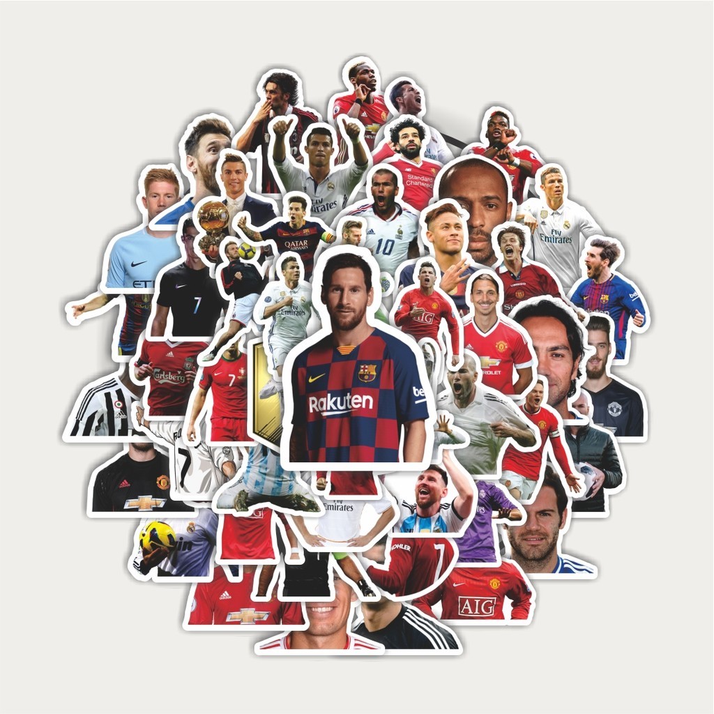 

Sticker Pack Stiker Club Football/Sepak Bola | Sticker TUMBLR | Stiker LAPTOP KOPER HELM