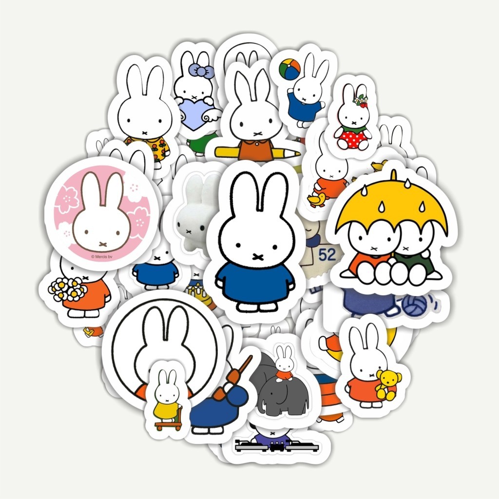 

Sticker Pack Stiker Kartun Miffy | Sticker TUMBLR | Stiker LAPTOP KOPER HELM