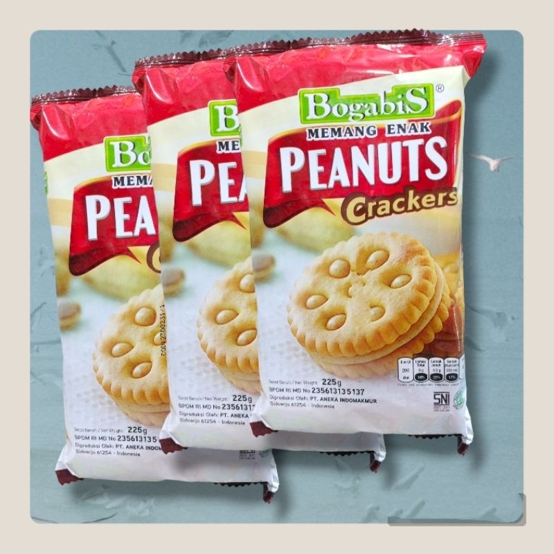 

BOGABIS PEANUTS CRACKERS 225gr - ARM