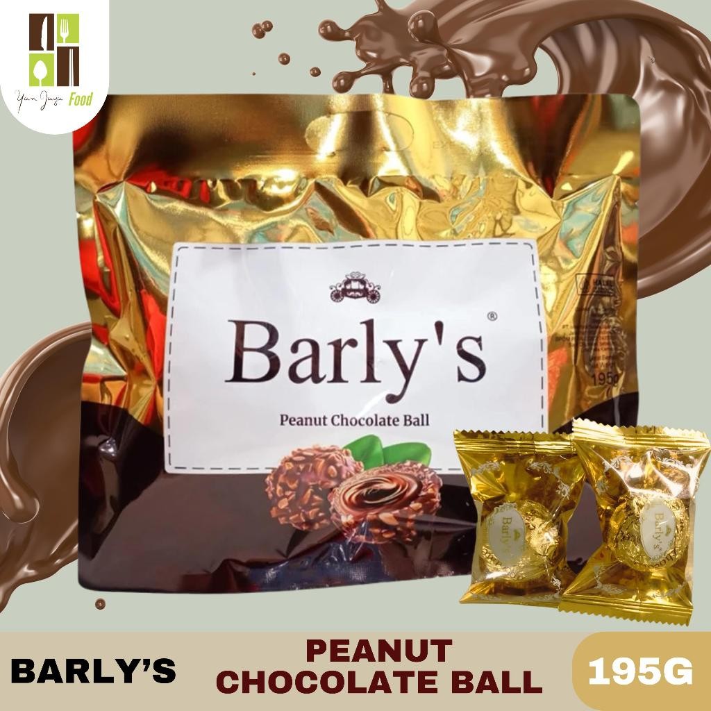 

Naraya Barly's Peanut Chocolate Ball / Cokelat / Bola Coklat Kacang / Snack / Cemilan 195g