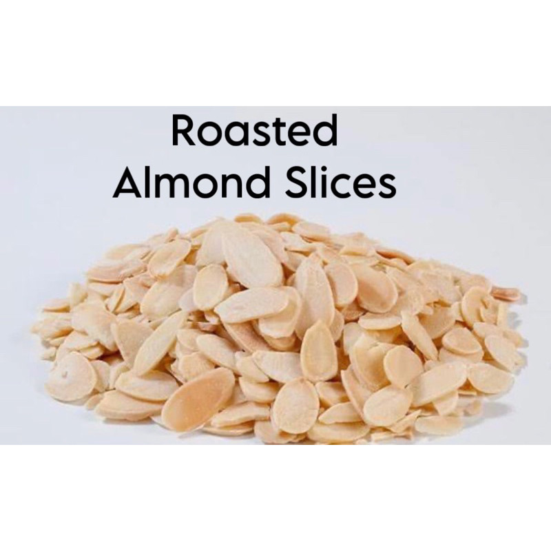 

Roasted Almond Slices/Almond Slices Panggang 500g