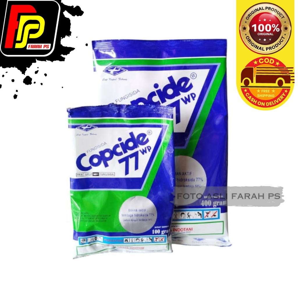 Fungisida COPCIDE 77 WP - Fungisida Bakterisida - COPCIDE 77WP - 100 GRAM (Tembaga Hidroksida 77%)