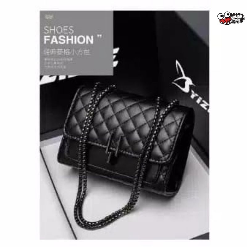 PROMO GTW -TAS WANITA AMORA_BN /TAS TALI RANTAI/SELEMPANG BAG/TAS BAHU